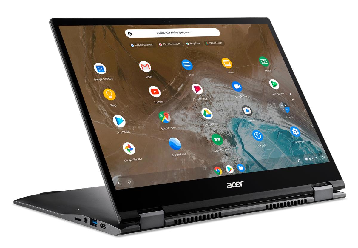 Chromebook Spin 713 Cp713-2w-p00c - 13.5in - 6405u - 4GB Ram - 64GB Flash - Chrome Os - Azerty Belgian