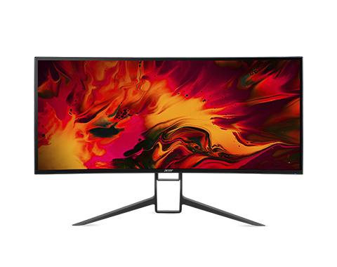 Curved Monitor - Nitro Xr343ckpbmiipphuzx - 34in - 3440 X 1440 (uw-qhd) - 1ms 21:9
