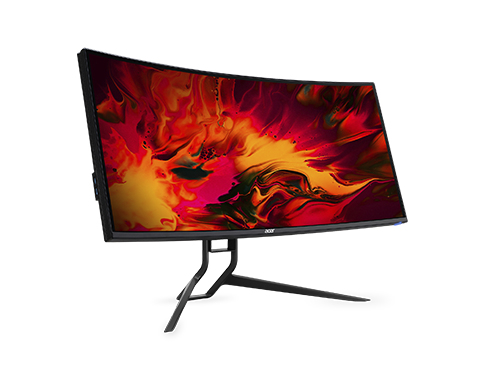 Curved Monitor - Nitro Xr343ckpbmiipphuzx - 34in - 3440 X 1440 (uw-qhd) - 1ms 21:9