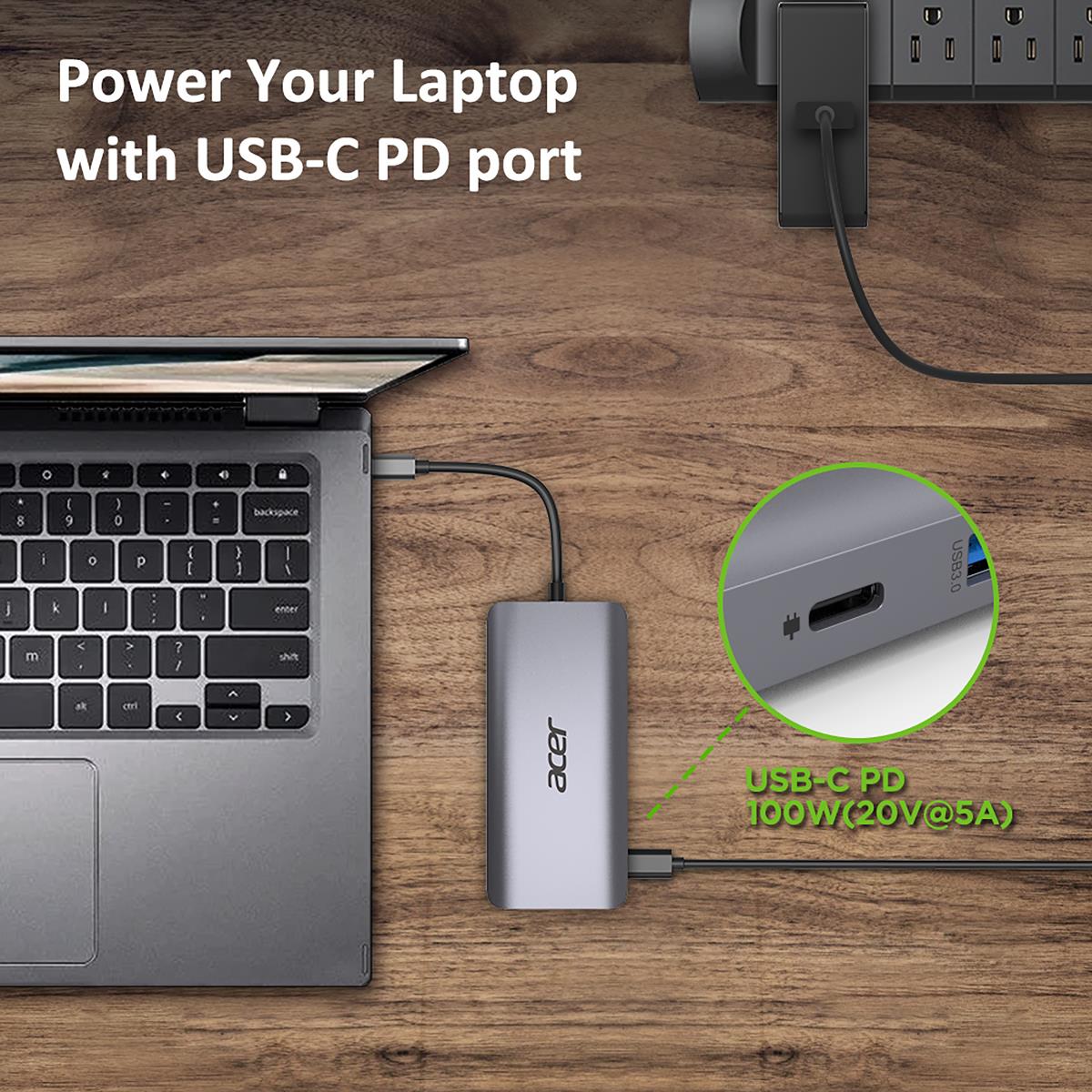 12in1 Type C Dongle Silver