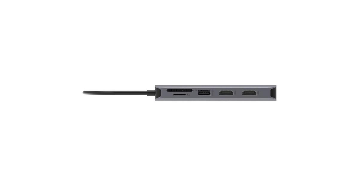 12in1 Type C Dongle Silver