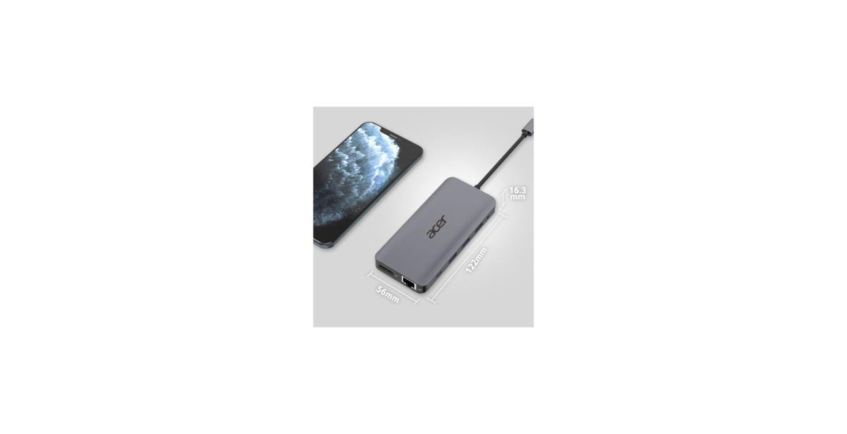 12in1 Type C Dongle Silver