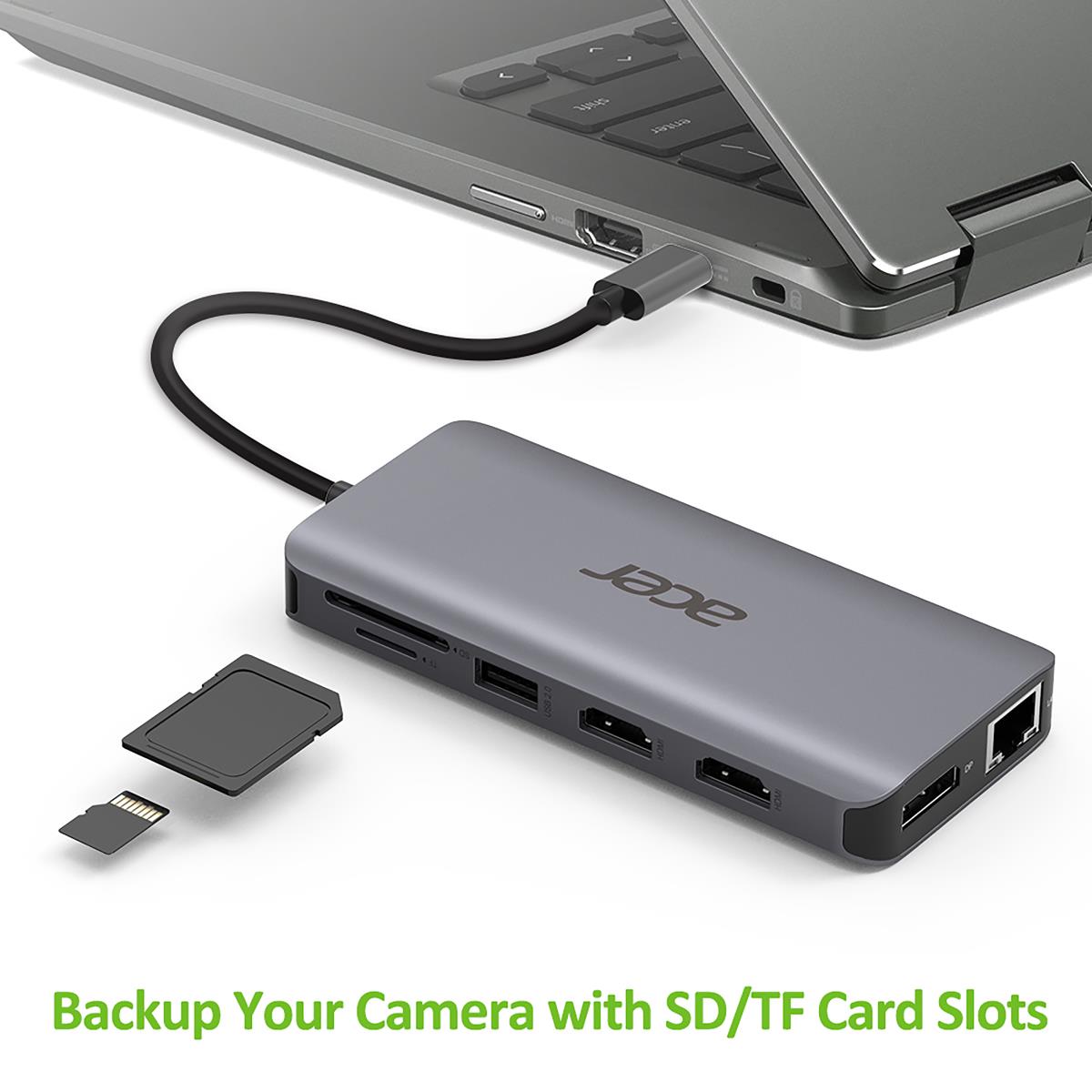 12in1 Type C Dongle Silver