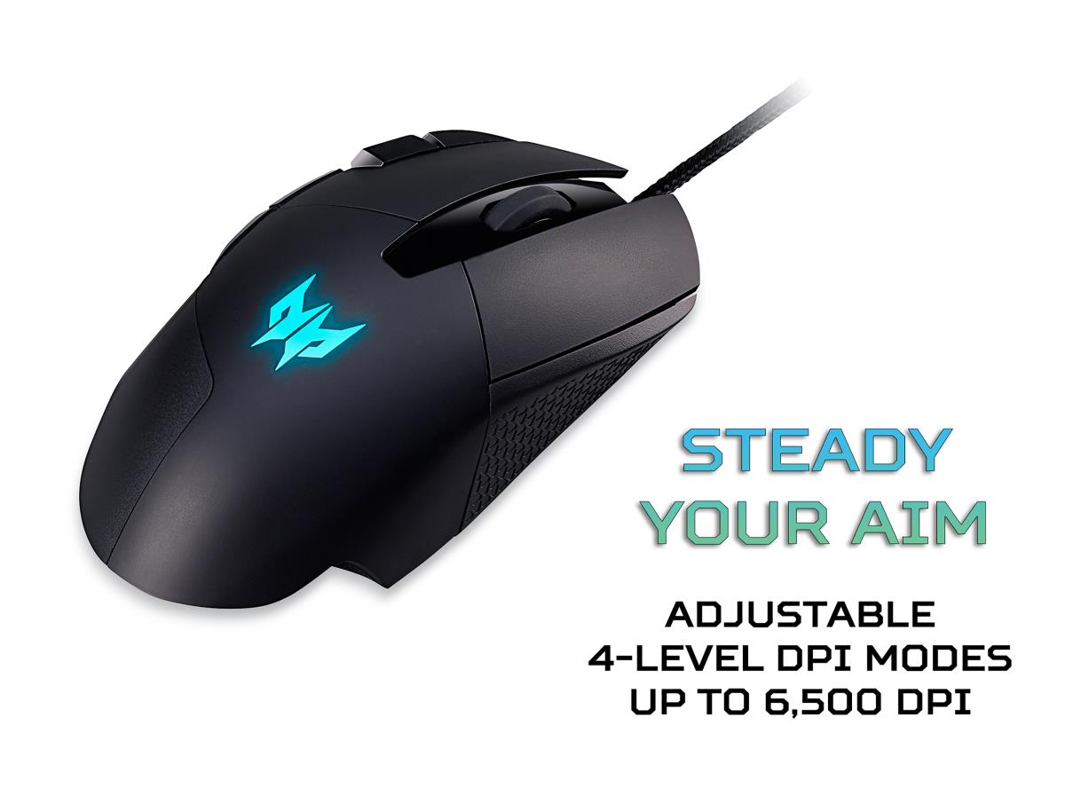 Predator Cestus 315 Gaming Mouse USB Black
