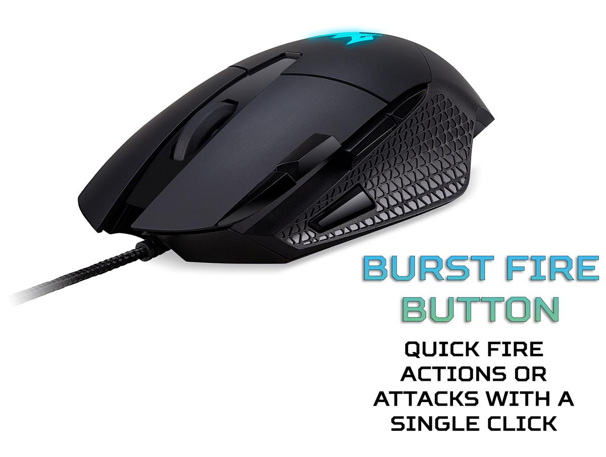 Predator Cestus 315 Gaming Mouse USB Black