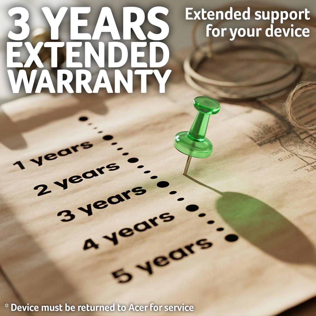 Care Plus Warranty Extension 3 Years Pick Up  Delivery (1st Itw) + 3 Years Equipment Protection (sv.enba0.a01)