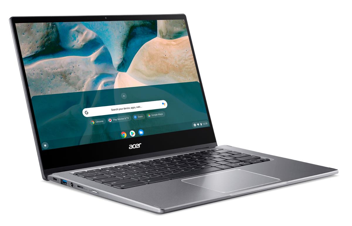 Chromebook Enterprise Spin 514 (cp514-1wh-r4p9) - 14in - Ryzen 5 3500c - 8GB Ram - 128GB SSSD - Chrome Os - Azerty Belgian