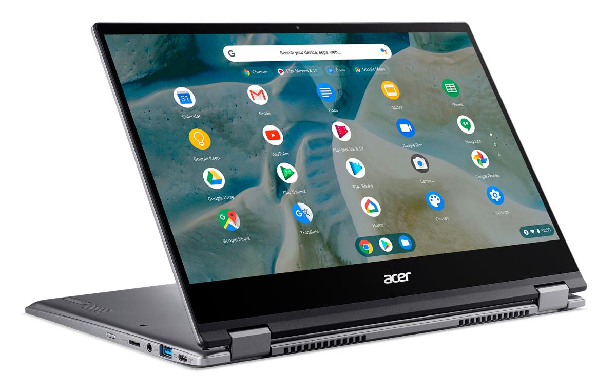 Chromebook Enterprise Spin 514 (cp514-1wh-r4p9) - 14in - Ryzen 5 3500c - 8GB Ram - 128GB SSSD - Chrome Os - Azerty Belgian