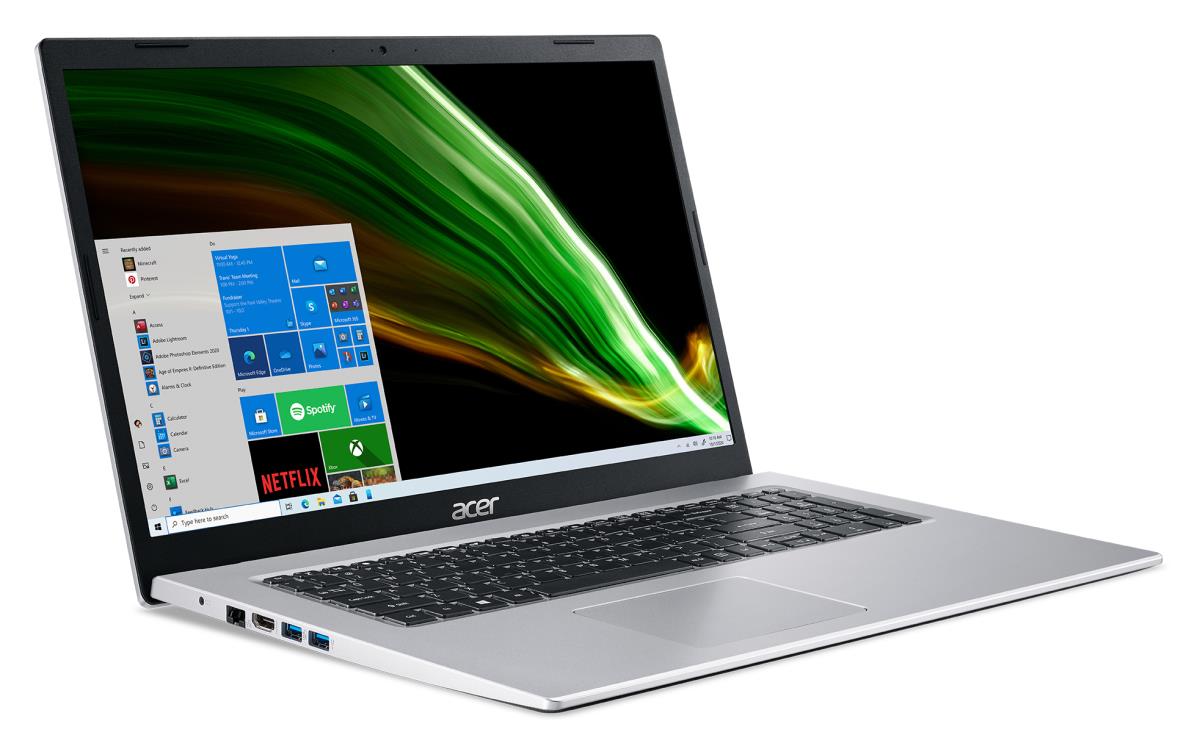Aspire 3 A317-53-57w0 - 17.3in - i5 1135g7 - 8GB Ram - 512GB SSD - Win10 Home - Azerty Belgian
