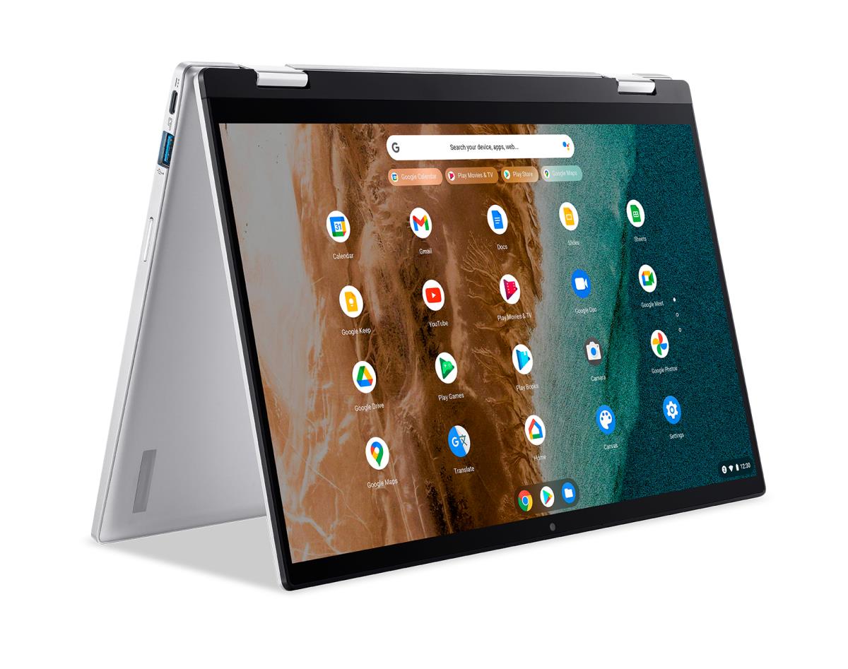 Chromebook Spin 514 (cp514-2h-31yz) - 14in - i3 1110g4 - 8GB Ram - 128GB Flash - Chrome Os - Azerty Belgian