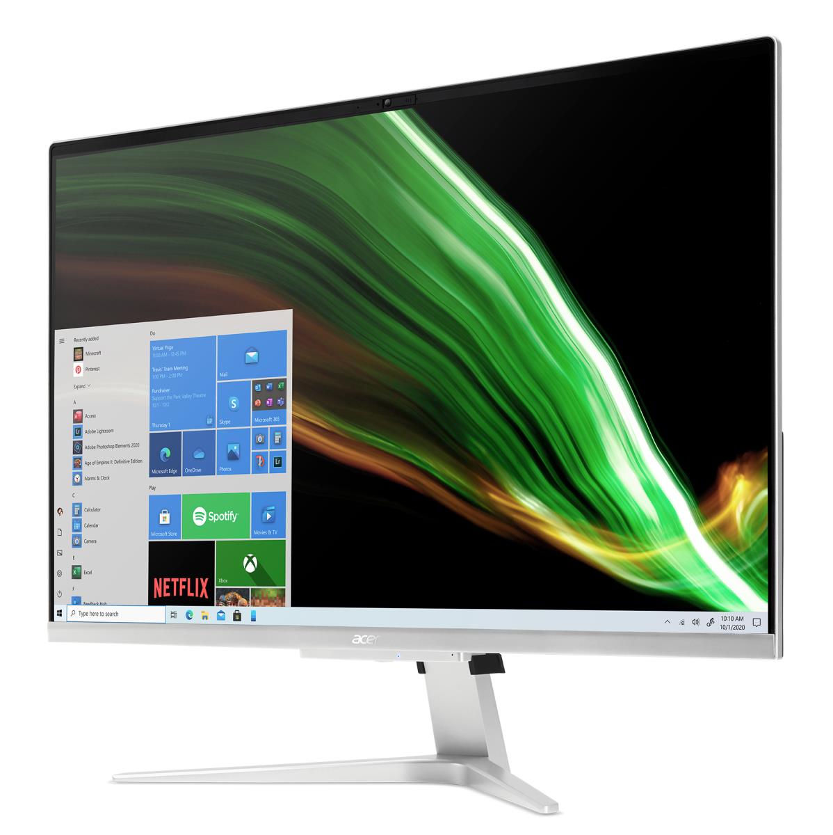 Aspire C27 (1655 i7804 Be) - 27in - i7 1165g7 - 16GB Ram - 1TB SSD - Win11 Home - Azerty Belgian