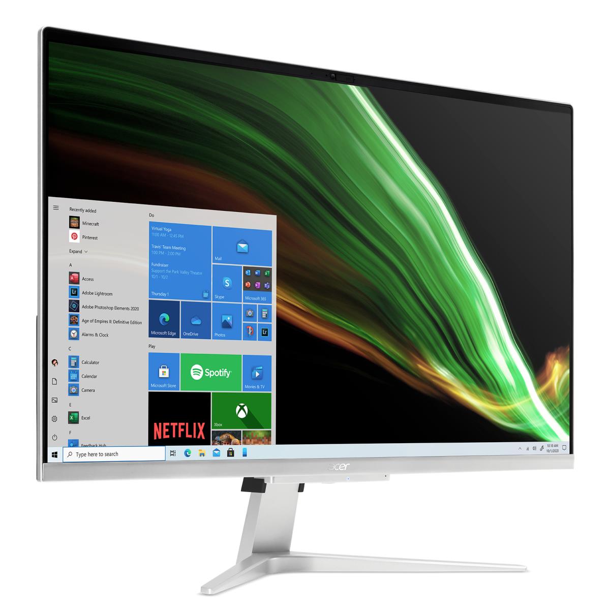 Aspire C27 (1655 i7804 Be) - 27in - i7 1165g7 - 16GB Ram - 1TB SSD - Win11 Home - Azerty Belgian