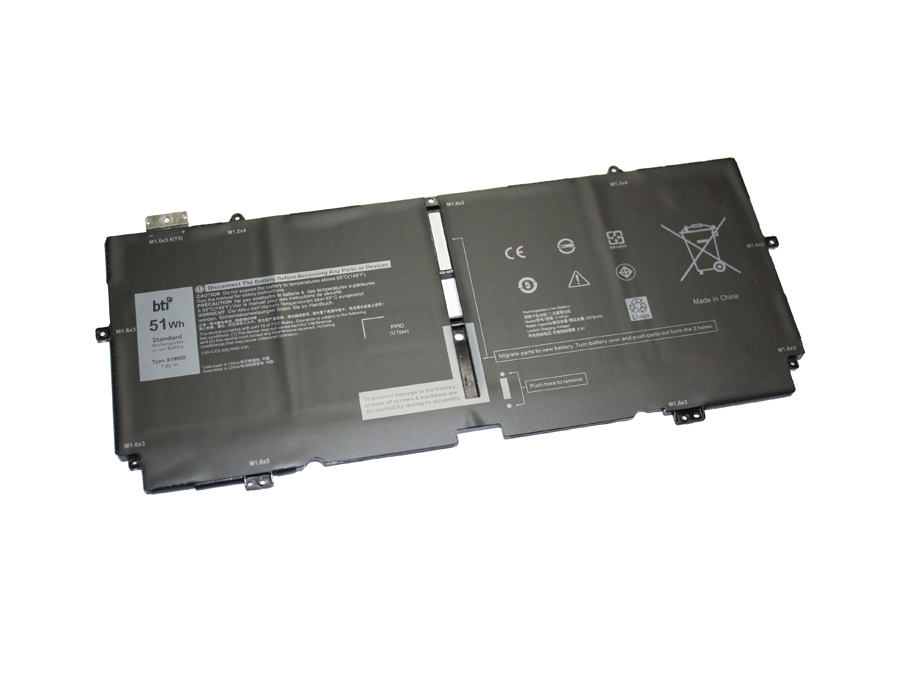 Replacement 4 Cell Battery For Dell Xps 13 (9310) 2-in1 // 51 Whr