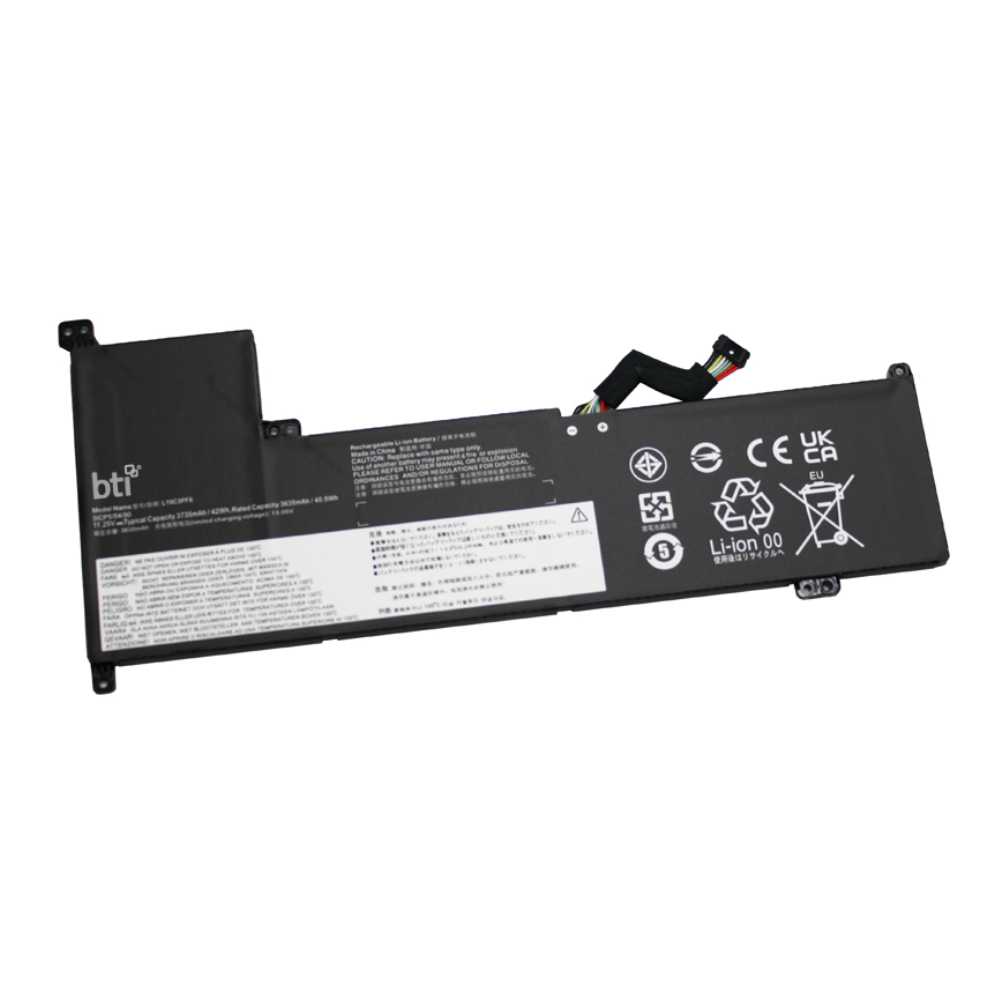 Replacement Laptop Battery For Lenovo IdeaPad 3 17iml05 55wh
