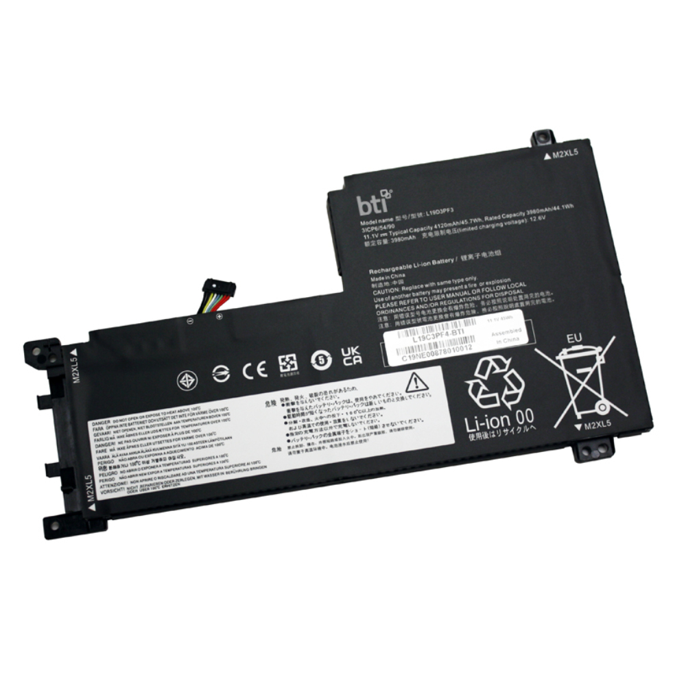 Replacement Laptop Battery For Lenovo IdeaPad 5 15alc05 5b10w86950/l19c4pf1 (44wh)