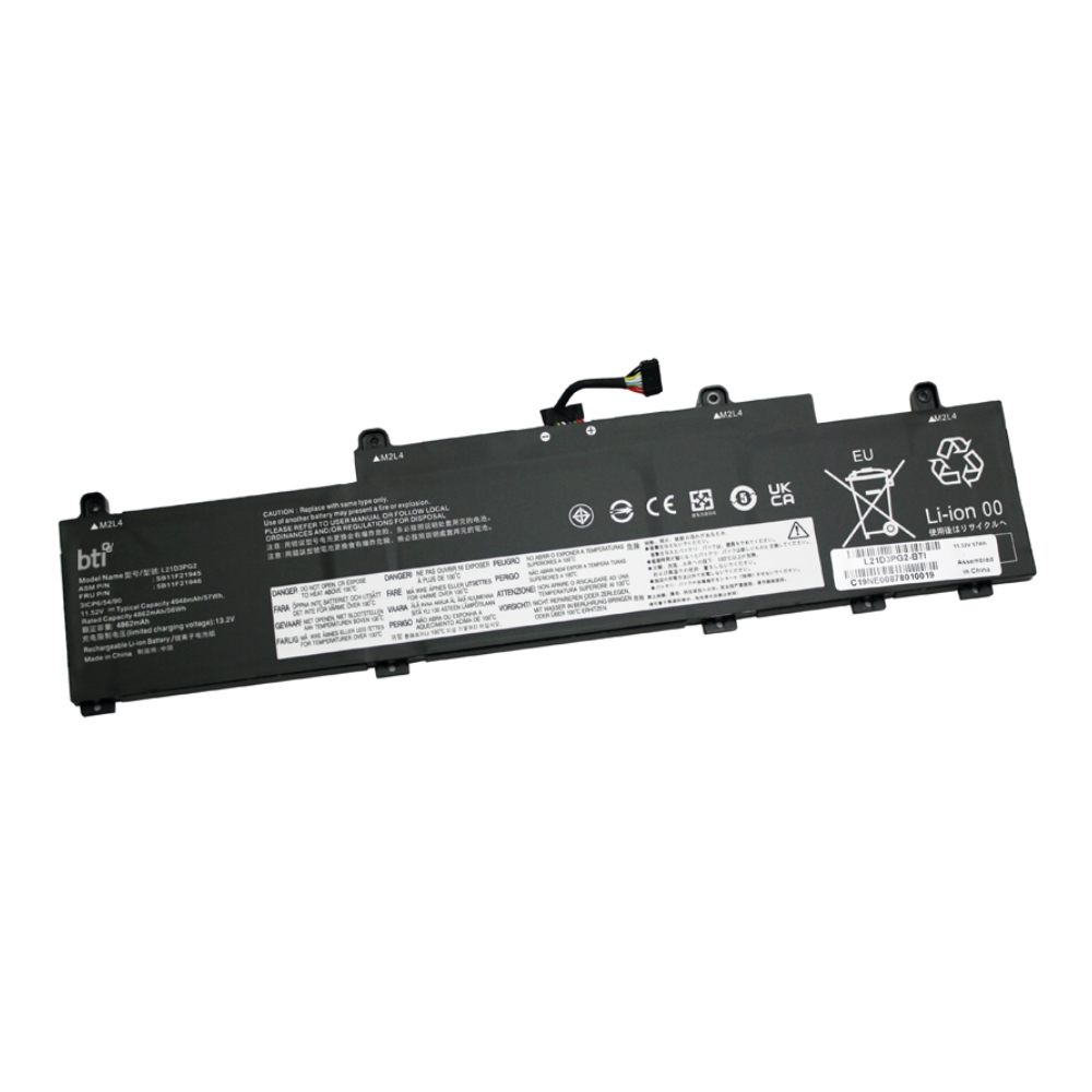 Replacement Laptop Battery For Lenovo ThinkPad L14 Gen 3 Intel (57wh)