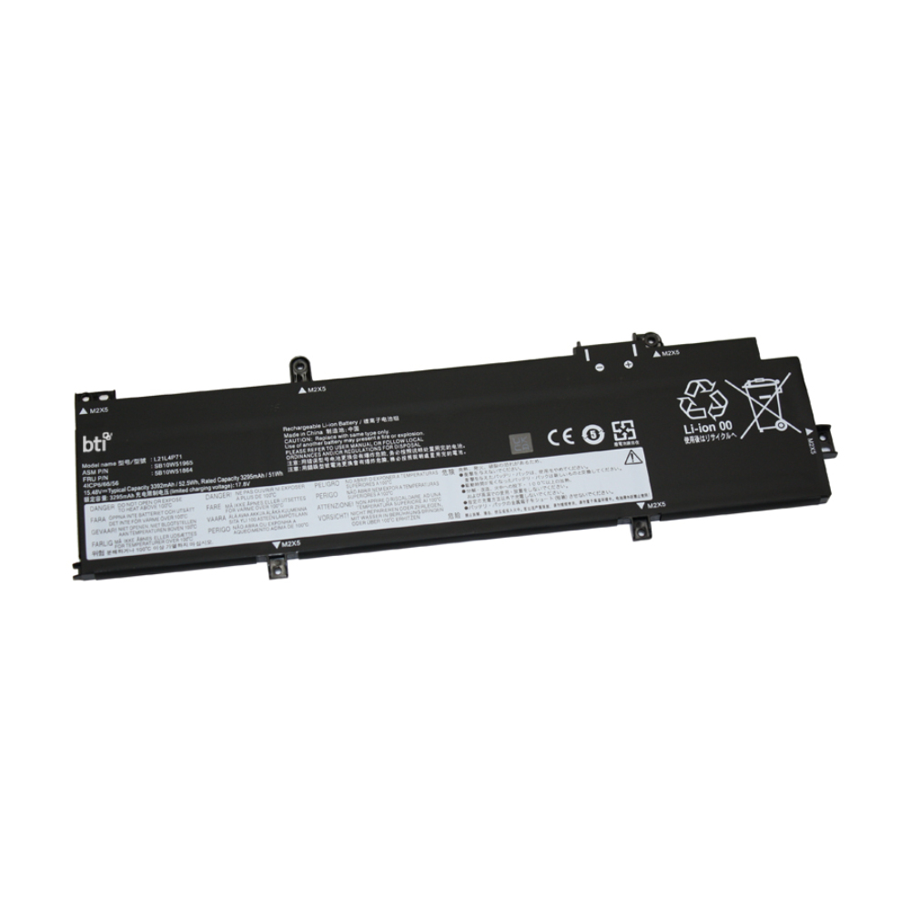 Replacement Laptop Battery For Lenovo T14 Gen3 Amd (52wh)