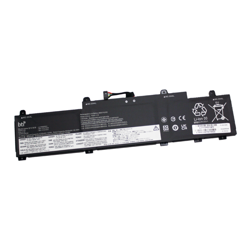 Replacement Laptop Battery For Lenovo ThinkPad L14 Gen 3 Intel (42wh)