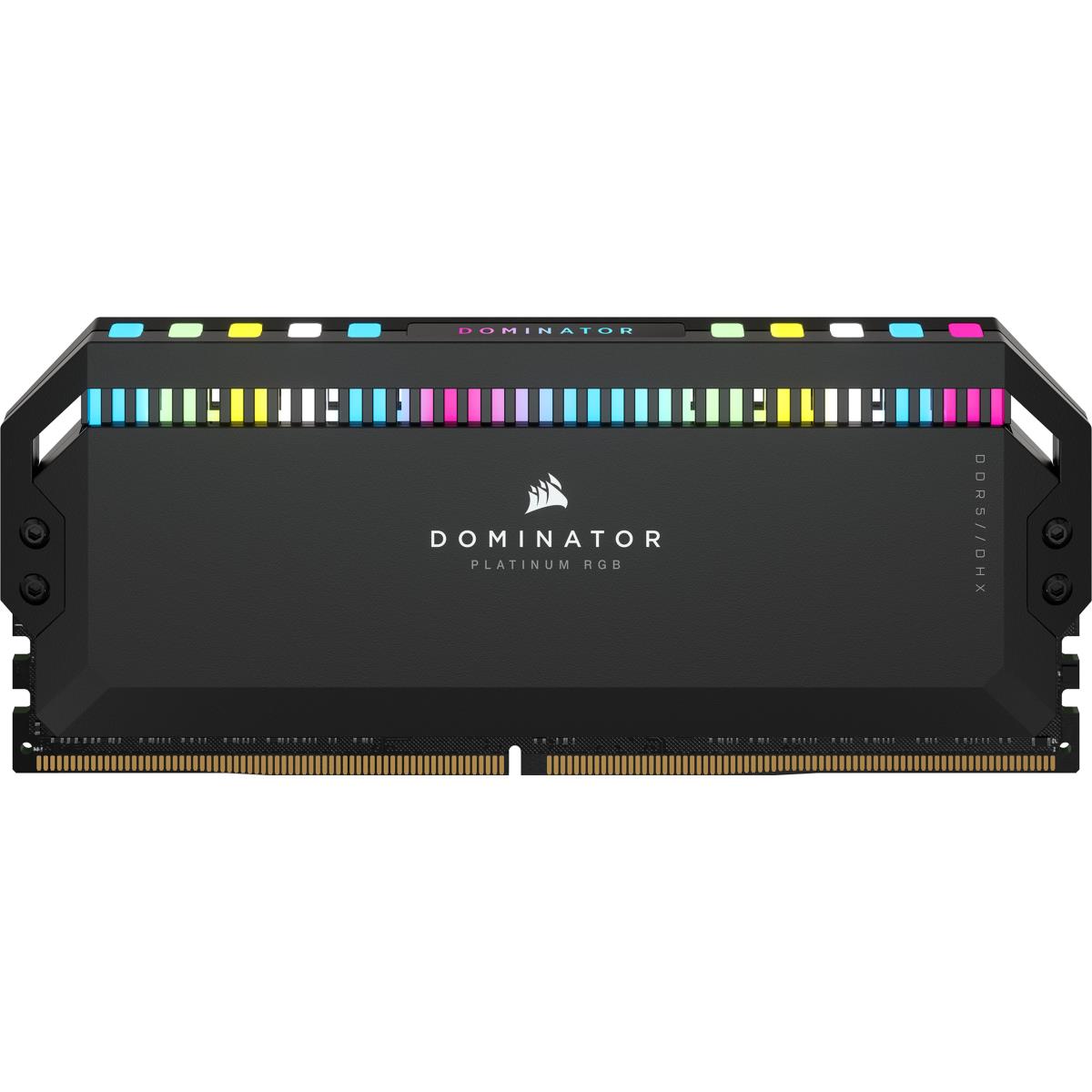 DOMINATOR PLATINUM RGB DDR5 32GB (2x16GB) DDR5 5200 (PC5-41600) C40 1.25V - Black