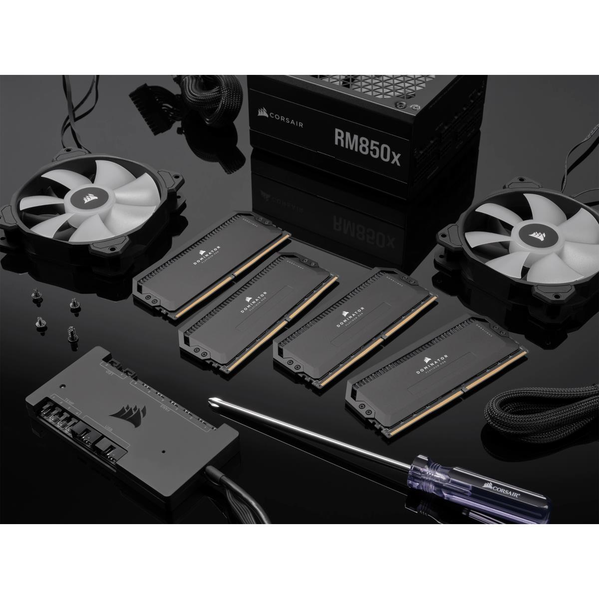 DOMINATOR PLATINUM RGB DDR5 32GB (2x16GB) DDR5 5200 (PC5-41600) C40 1.25V - Black