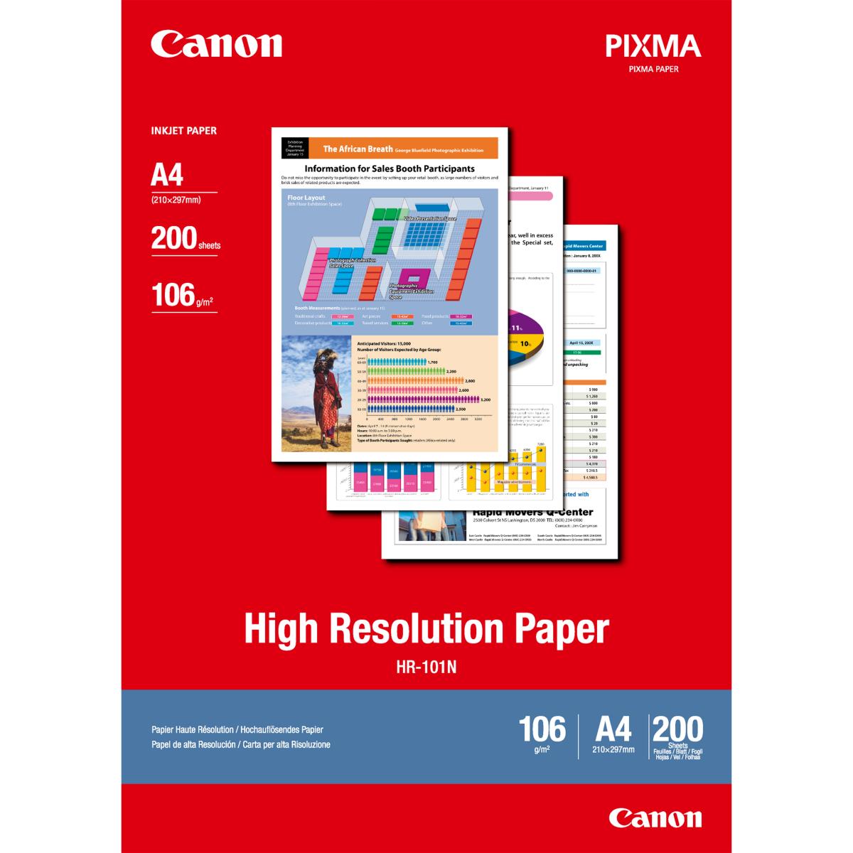 High Resolution Paper Hr-101n A4 200sh