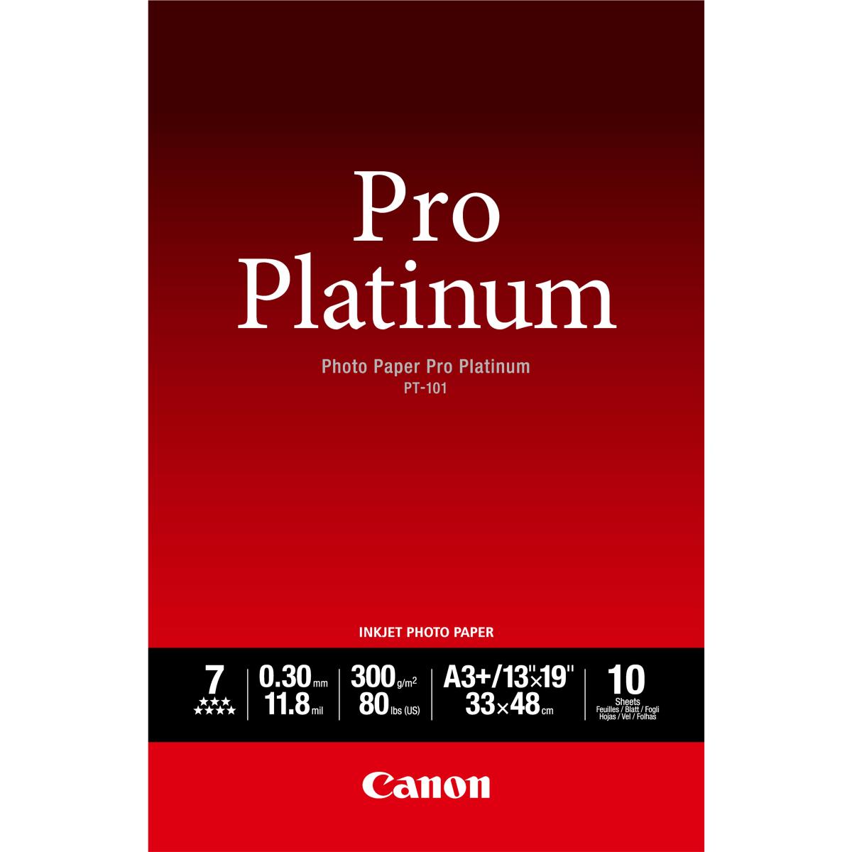 Photo Paper Pro Platinum Pt-101 A3+ 10sh (2768b018)