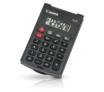 Calculator Handheld As-8 8digits