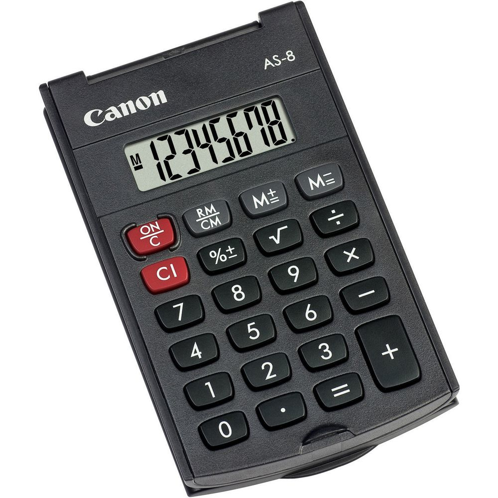Calculator Handheld As-8 8digits