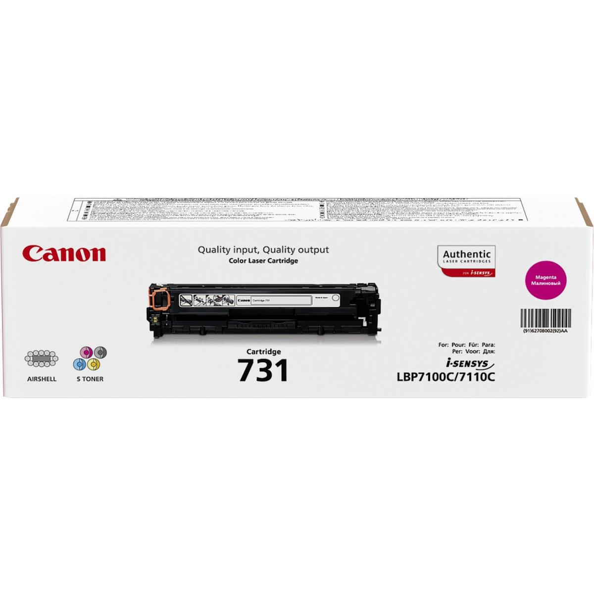 Toner Cartridge - 731m - Standard Capacity - 1.5k Pages - Magenta