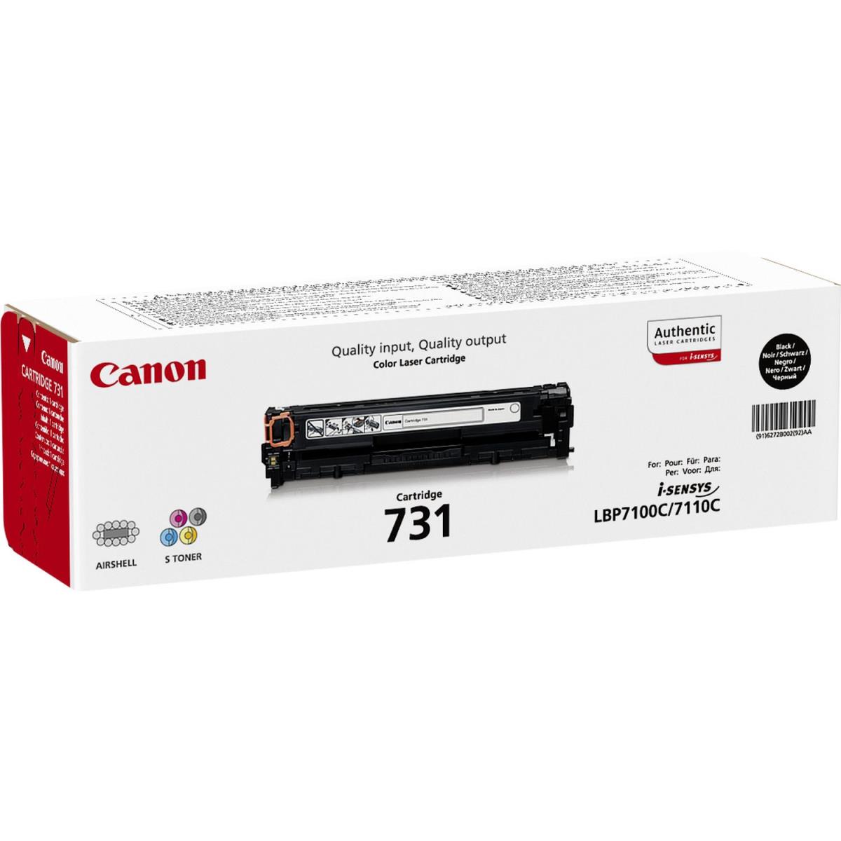 Toner Cartridge - 731bk - 1.4k Pages - Black