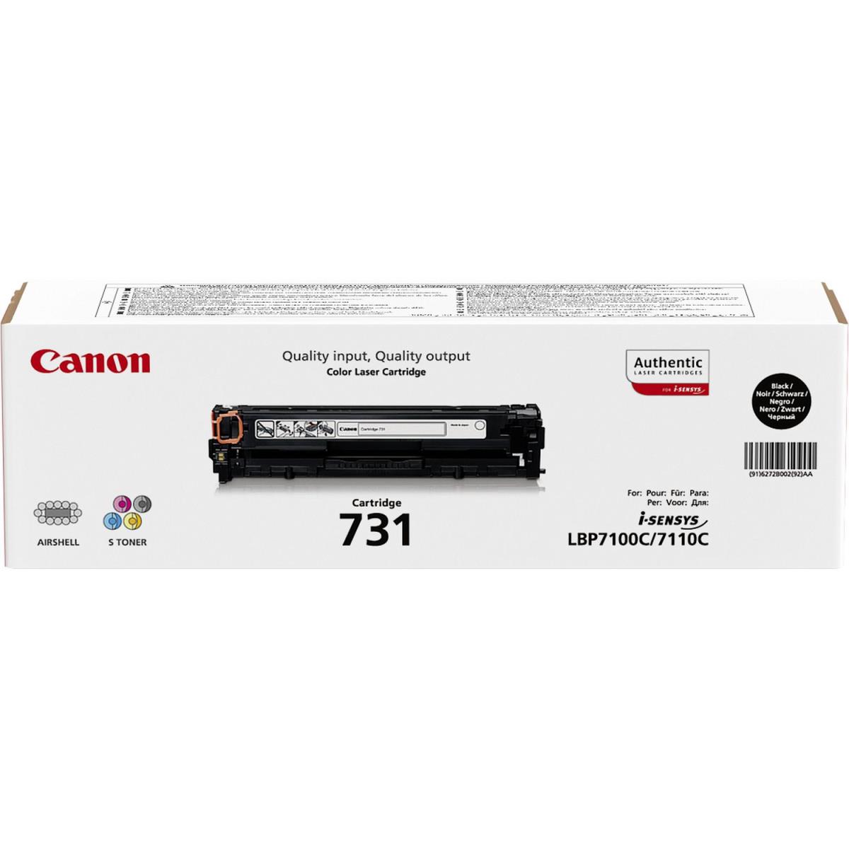 Toner Cartridge - 731bk - 1.4k Pages - Black