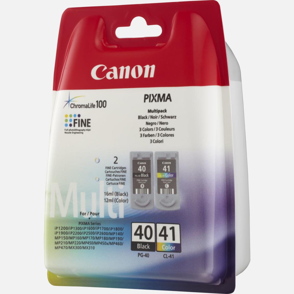 Ink Cartridge - Pg-40 / Cl-41 Multipack Blister