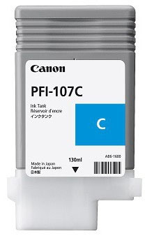 Ink Cartridge - Pfi-107c - Standard Capacity 130ml - Cyan