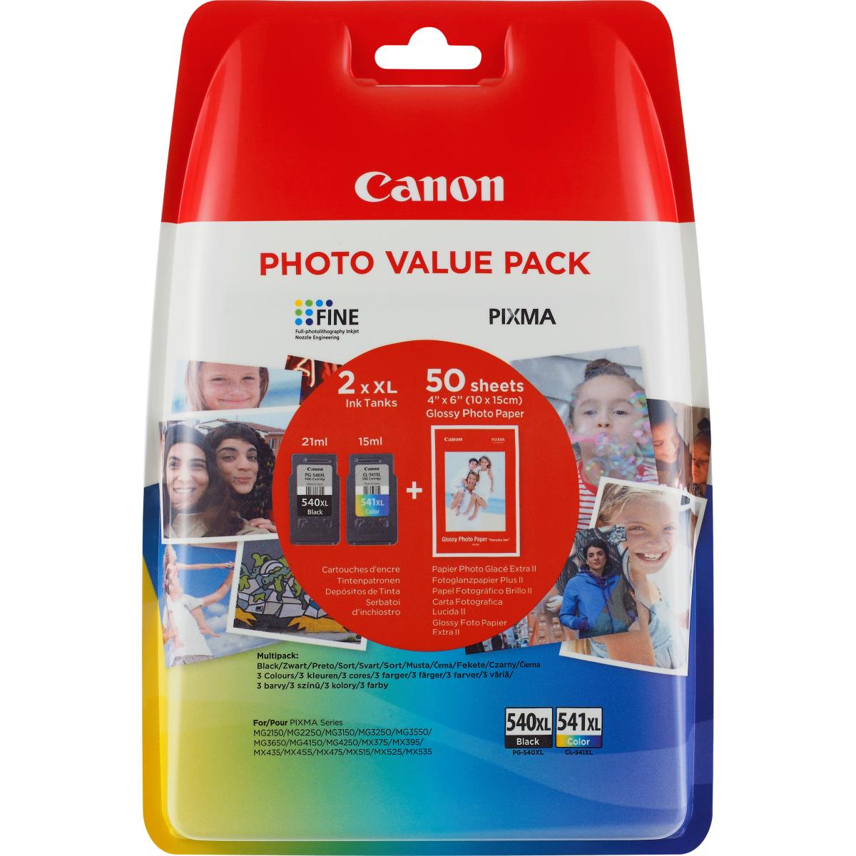Ink Cartridge - Pg-540xl/cl540xl Photo Value Bl