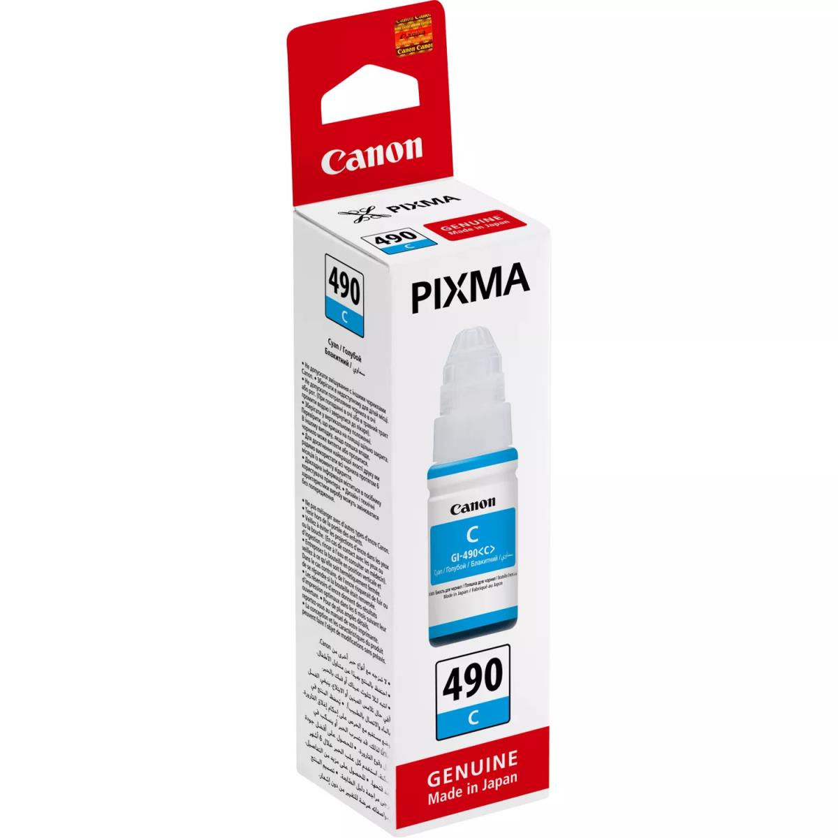 Ink Cartridge - Gi-490 Cyan Bottle