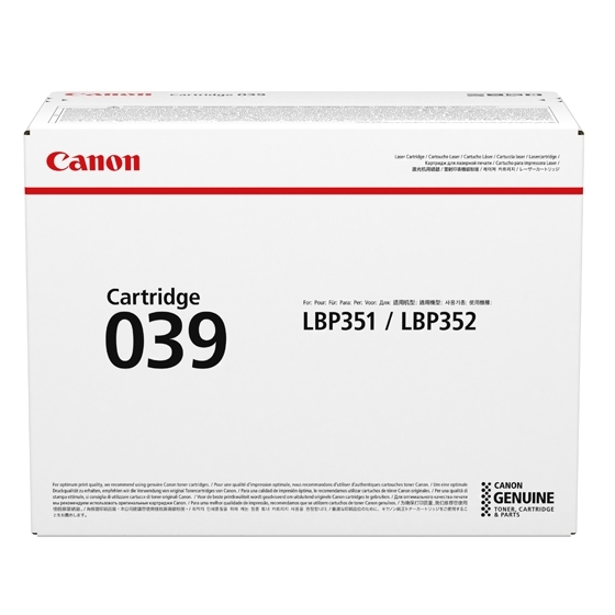 Toner Cartridge - 039 - Standard Capacity - 11k Pages - Black