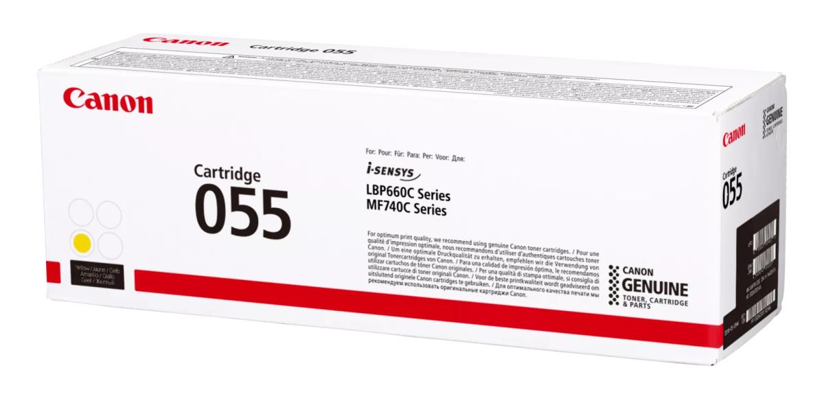 Toner Cartridge - 055 - 2.1k Pages - Yellow