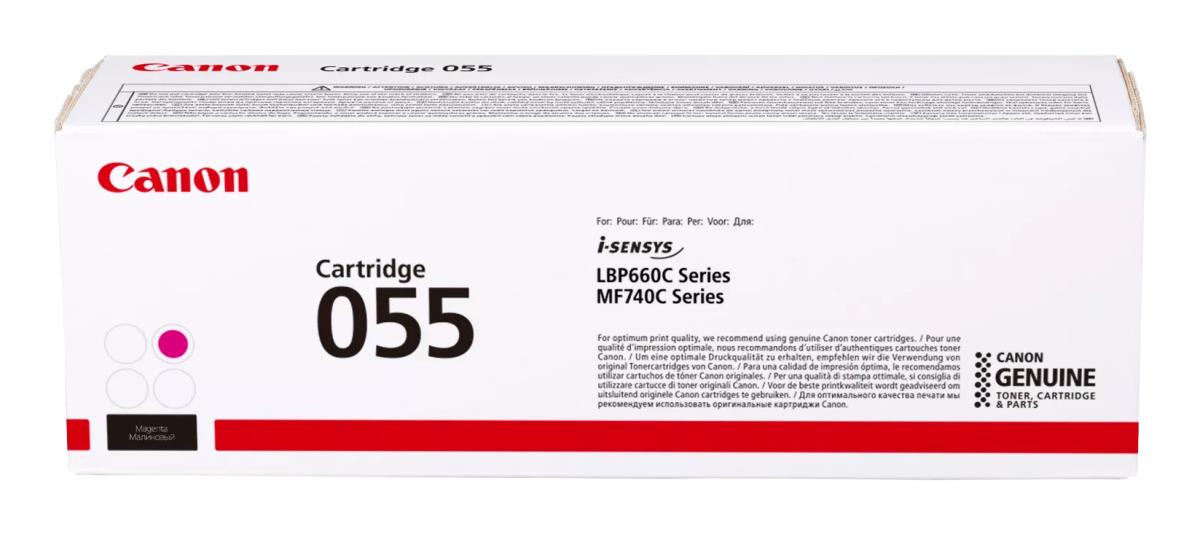 Toner Cartridge - 055 - 2.1k Pages - Magenta