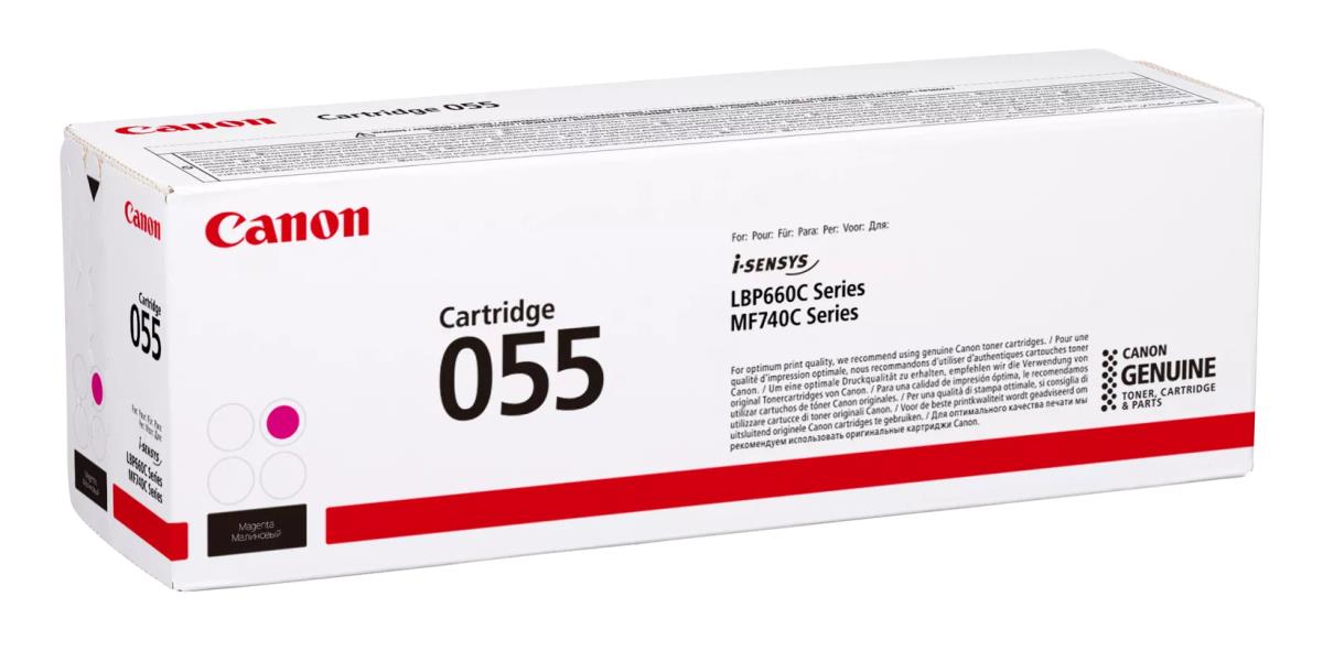 Toner Cartridge - 055 - 2.1k Pages - Magenta