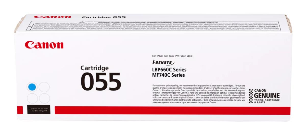 Toner Cartridge - 055 - 2.1k Pages - Cyan