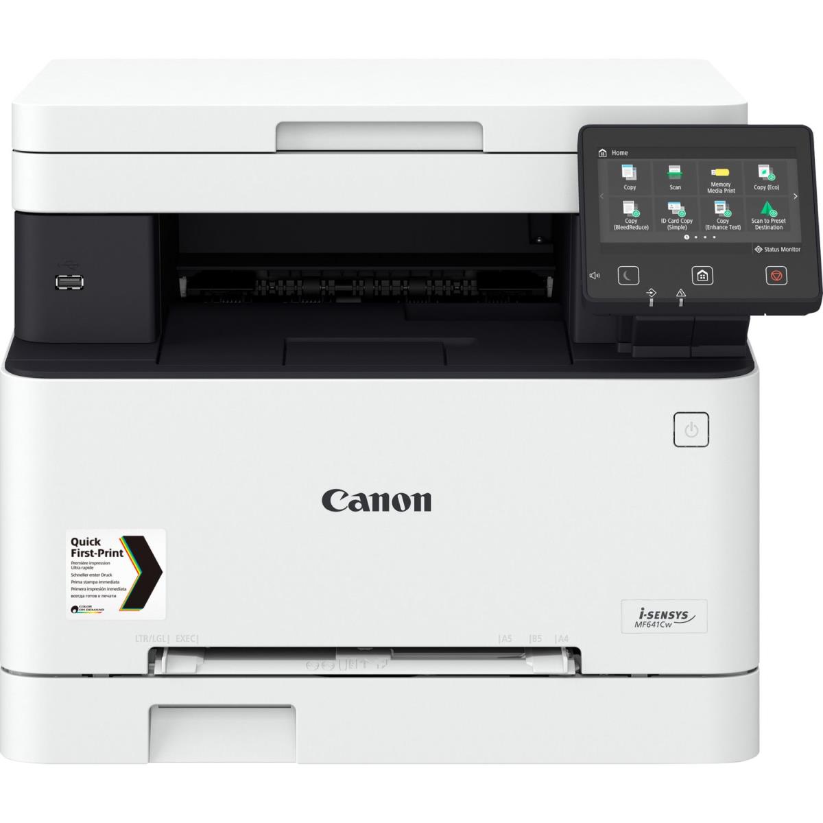 I-sensys Mf641cw - Multi Function Printer - Laser - A4 - USB/ Ethernet