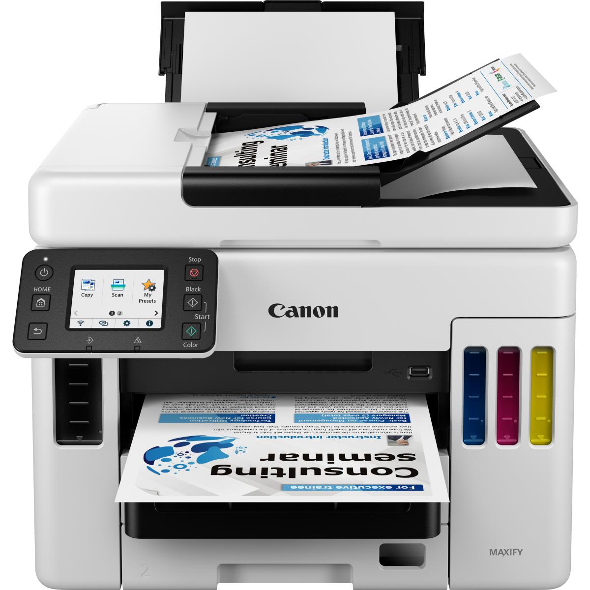Maxify Gx7050 - Multifunction Printer - Inkjet - A4 - USB/ Wi-Fi - White