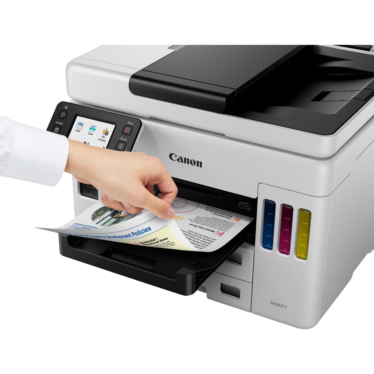 Maxify Gx7050 - Multifunction Printer - Inkjet - A4 - USB/ Wi-Fi - White