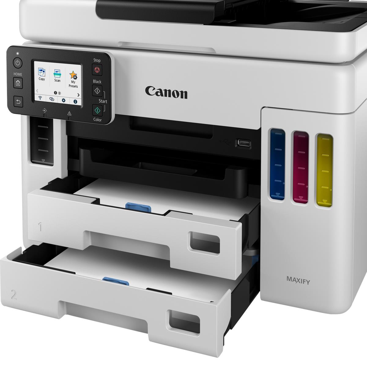 Maxify Gx7050 - Multifunction Printer - Inkjet - A4 - USB/ Wi-Fi - White