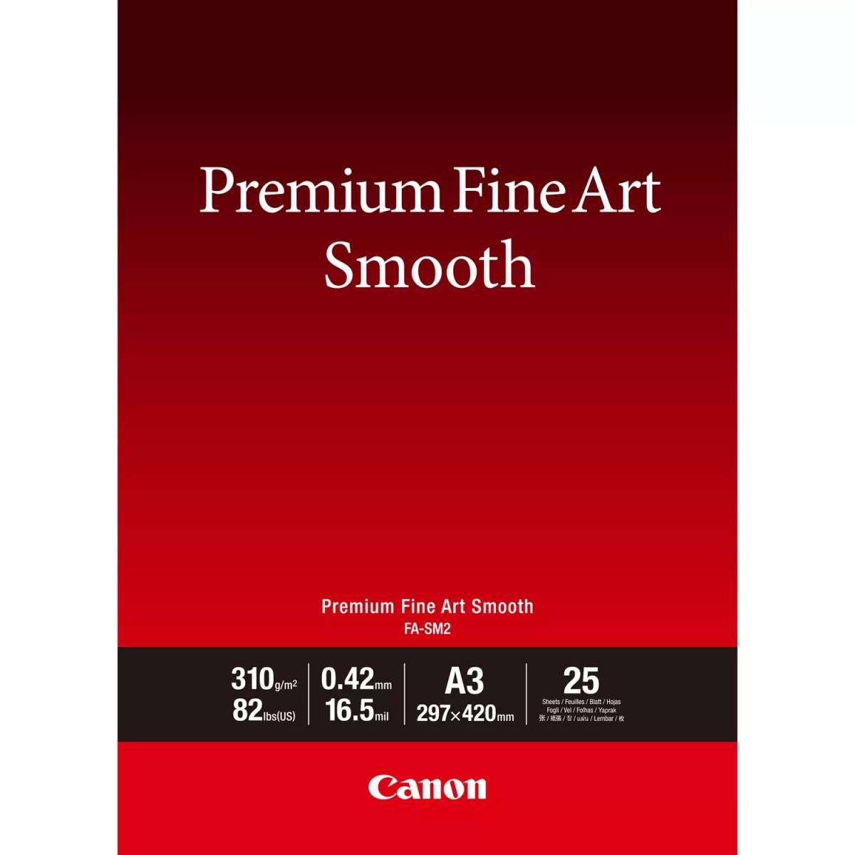 Fa-sm2 A3 25 Premium Fineart Smooth A3 25 Sheets