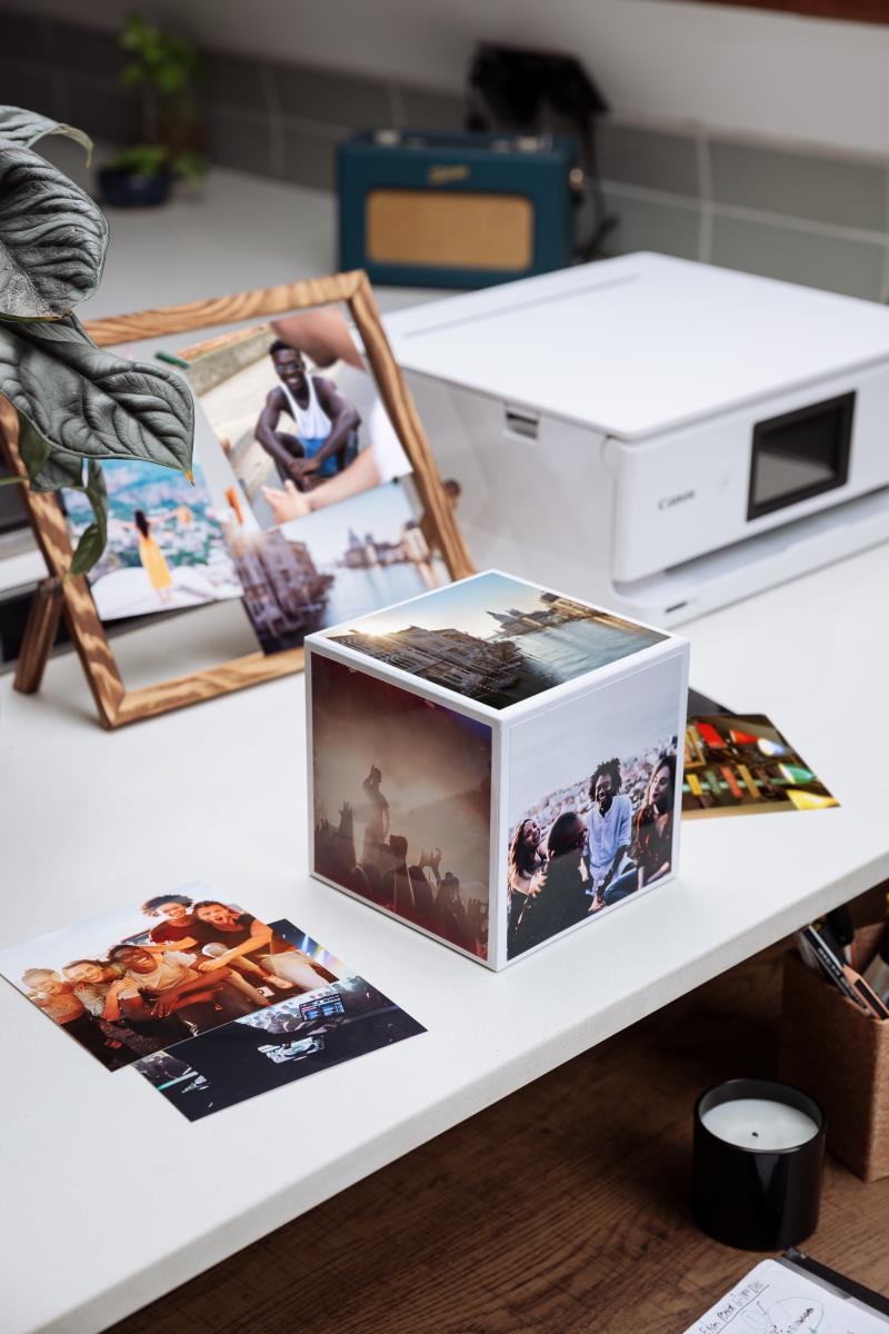 Pg-540/cl-541 Photo Cube Value Pack 5x5 Phot Paper(pp-201 40sheets) + Black Colour Cartridges