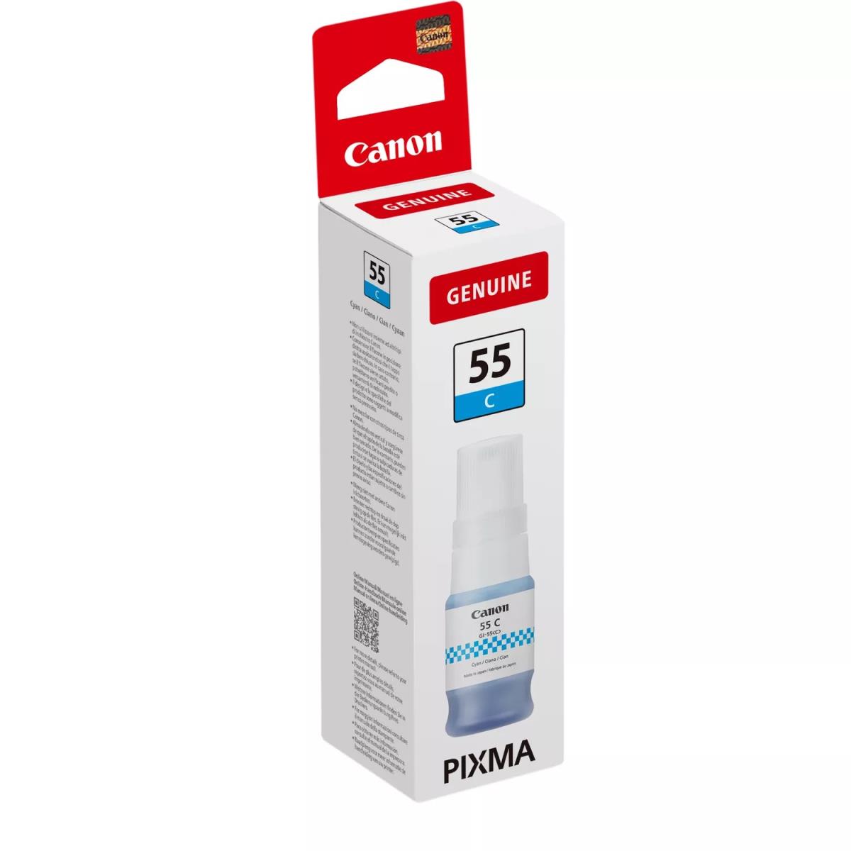 Ink Cartridge - Gi-55 - Standard Capacity 70ml - 3k Pages - Cyan