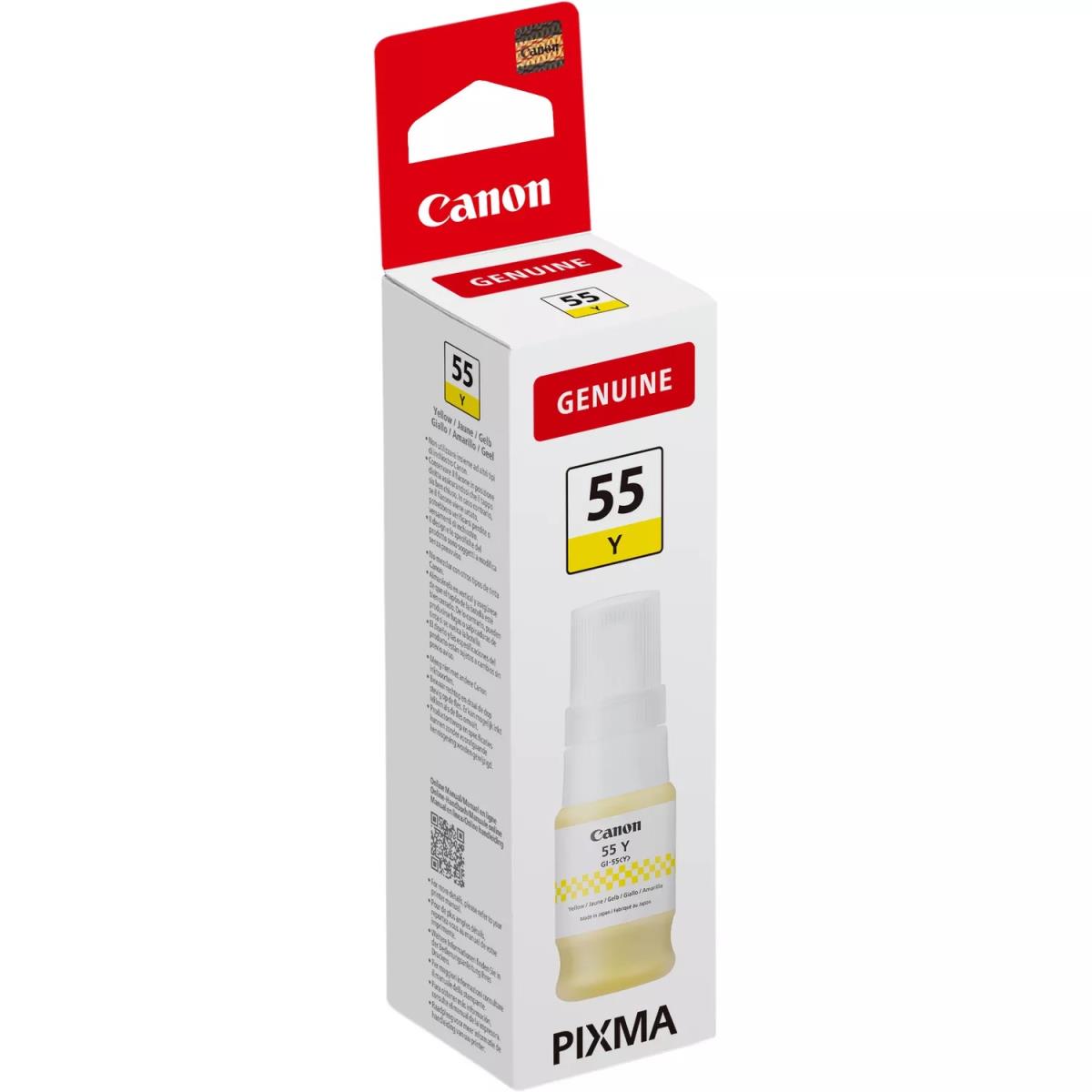 Ink Cartridge - Gi-55 - Standard Capacity 70ml - 3k Pages - Yellow