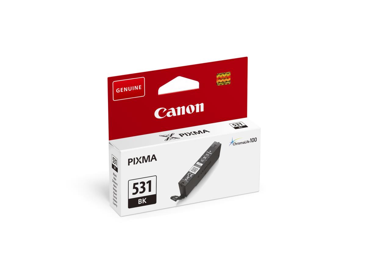 Ink Cartridge - Cli-531 - Standard Capacity 8.2ml - 656 Pages - Black