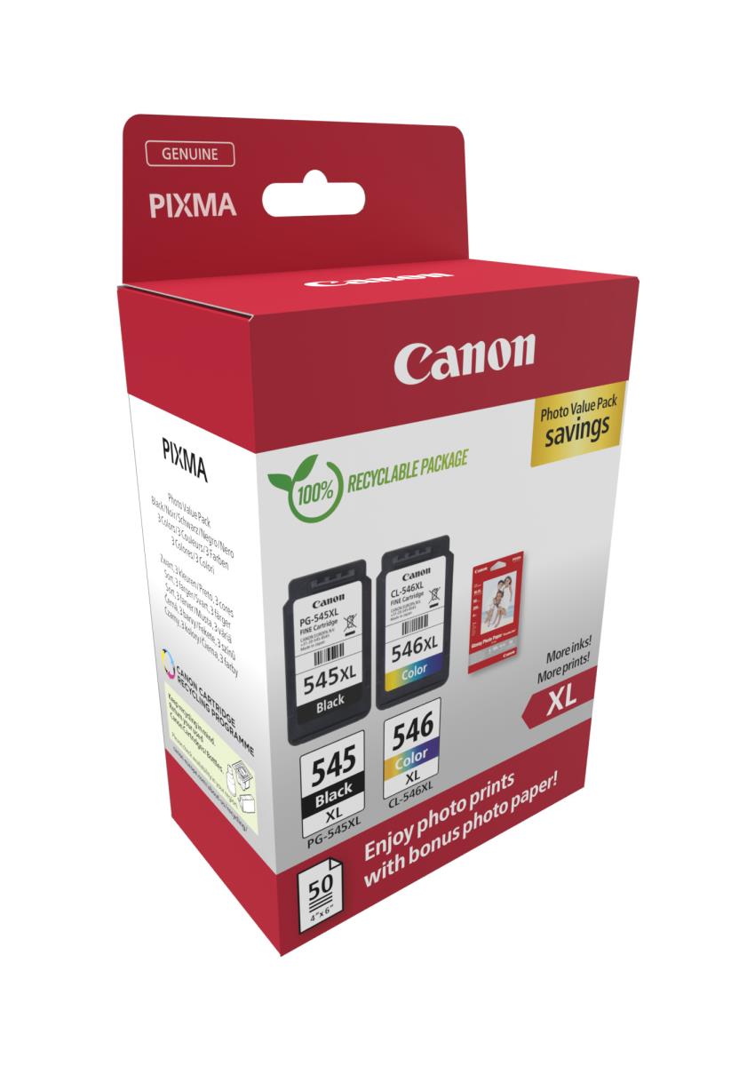 Ink Cartridge - pg-545xl/cl-546xl Photo Value